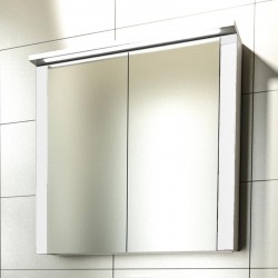 Горен шкаф с огледало и LED осветление PURE 65
